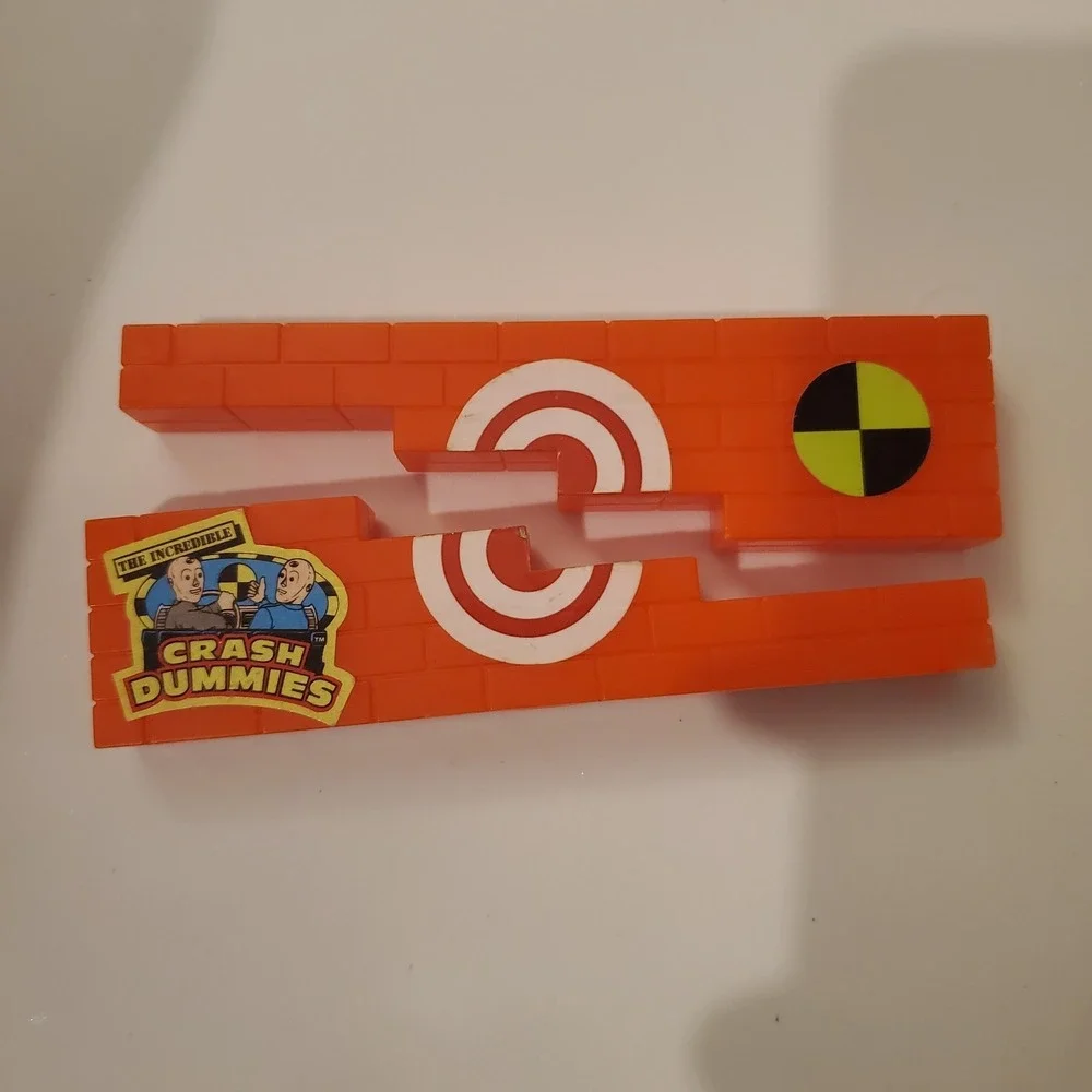 Vintage 1991 Matchbox Smash n‎ Crash Crash Dummies Breakaway Wall